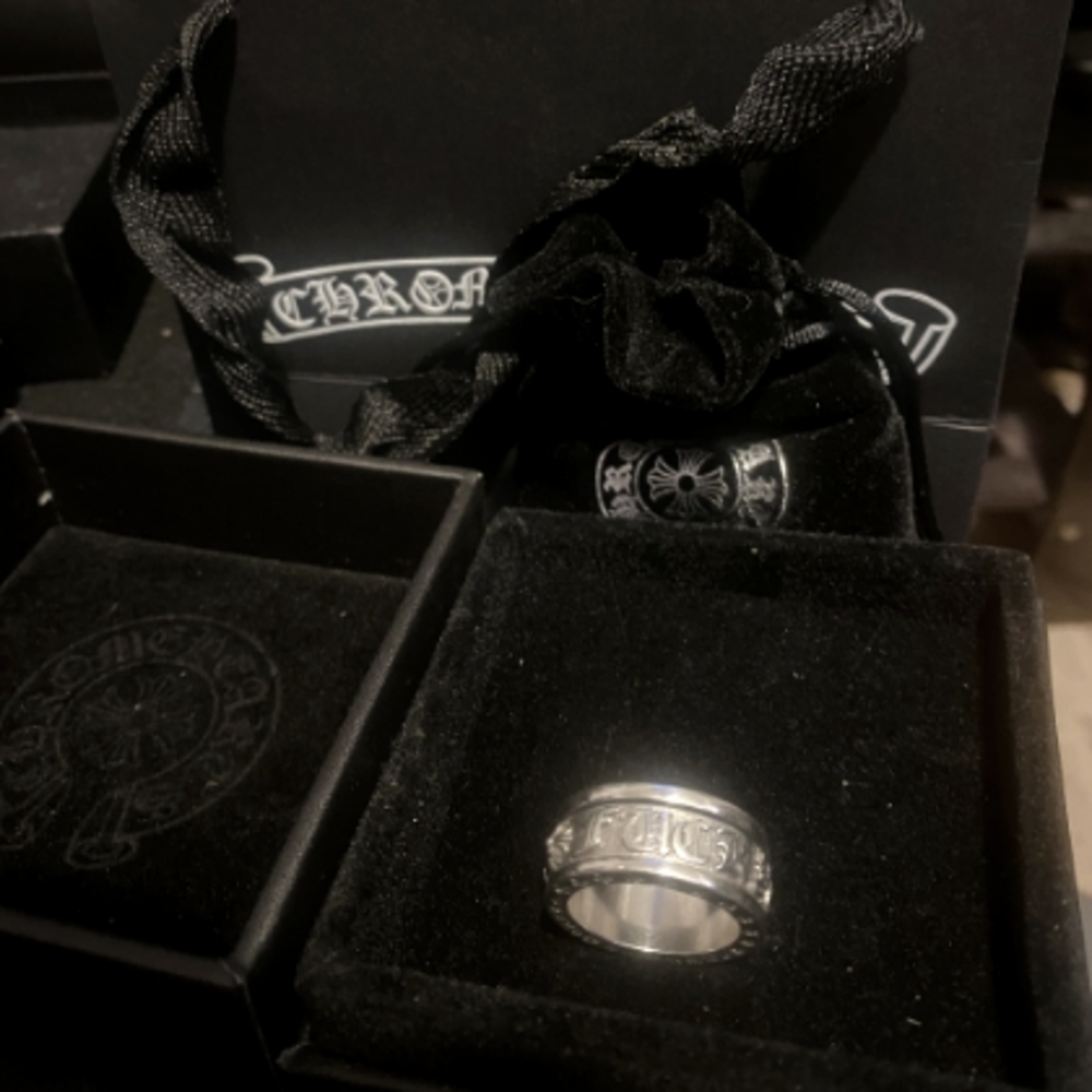 Chrome Hearts Silver F YOU Spinner Ring size 9